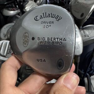 Callaway big Bertha driver 10 deg in right hand